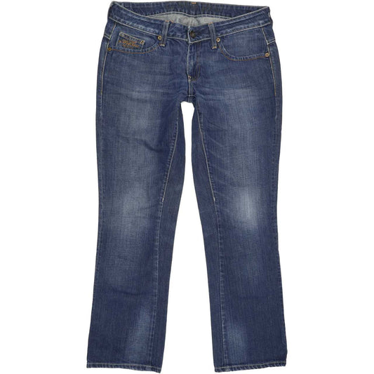 G-Star Reese Women Blue Straight Slim Jeans W31 L30