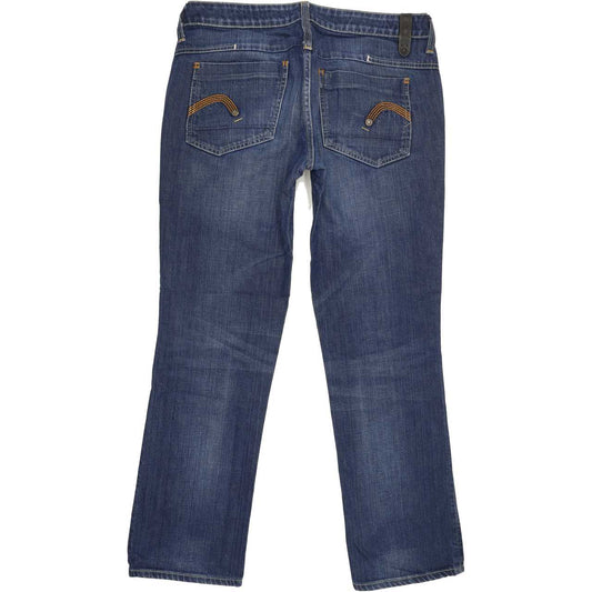 G-Star Reese Women Blue Straight Slim Jeans W31 L30