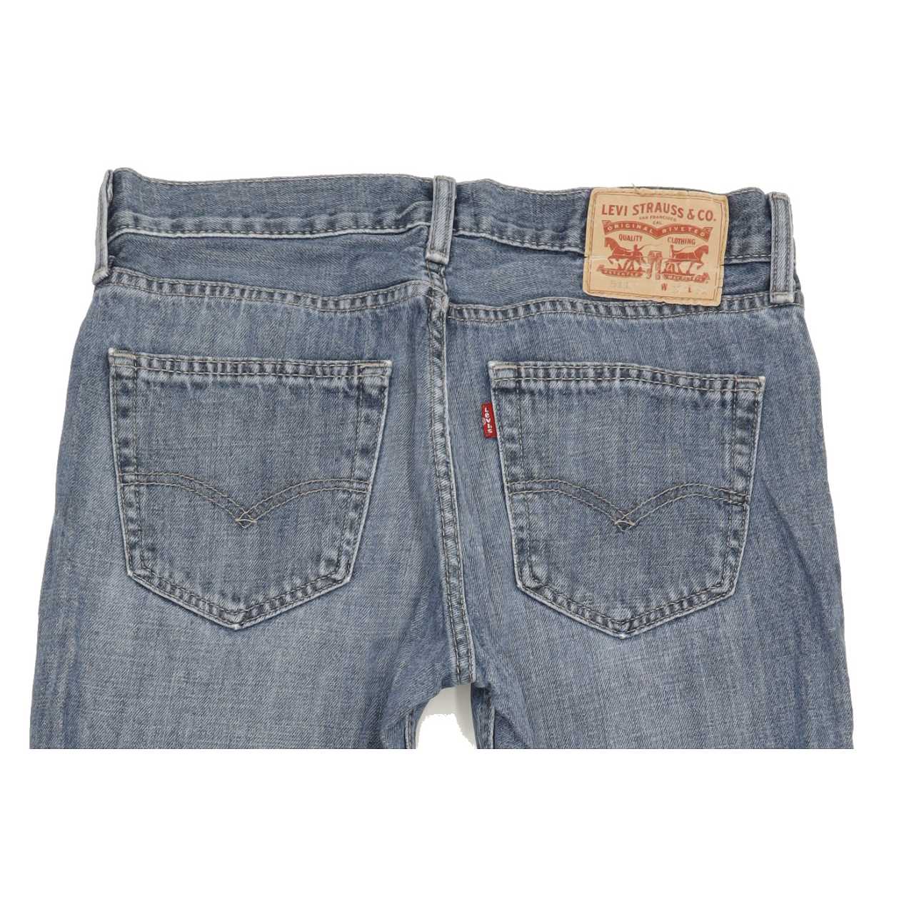 Levi's 511 Men Blue Straight Slim Jeans W32 L30