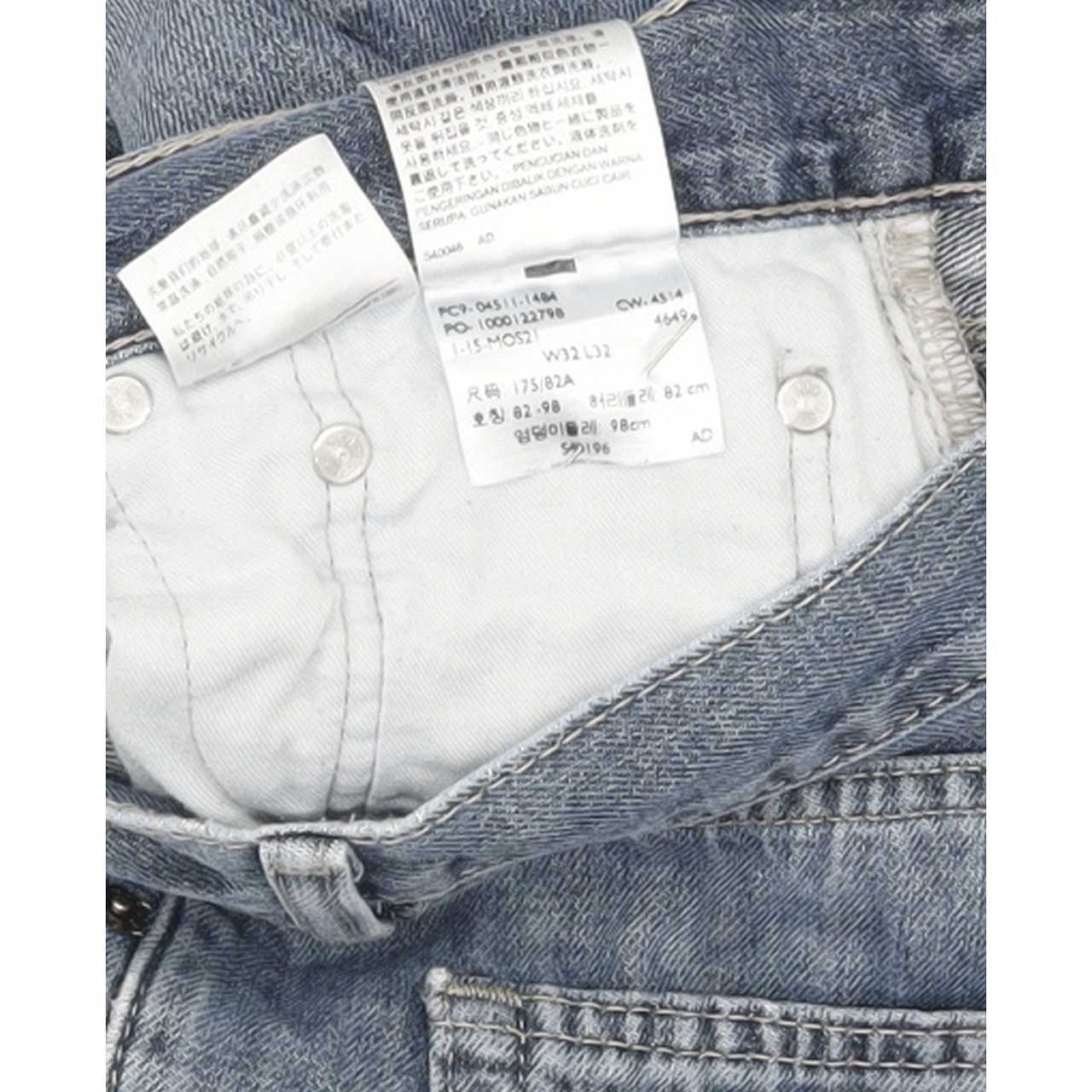Levi's 511 Men Blue Straight Slim Jeans W32 L30