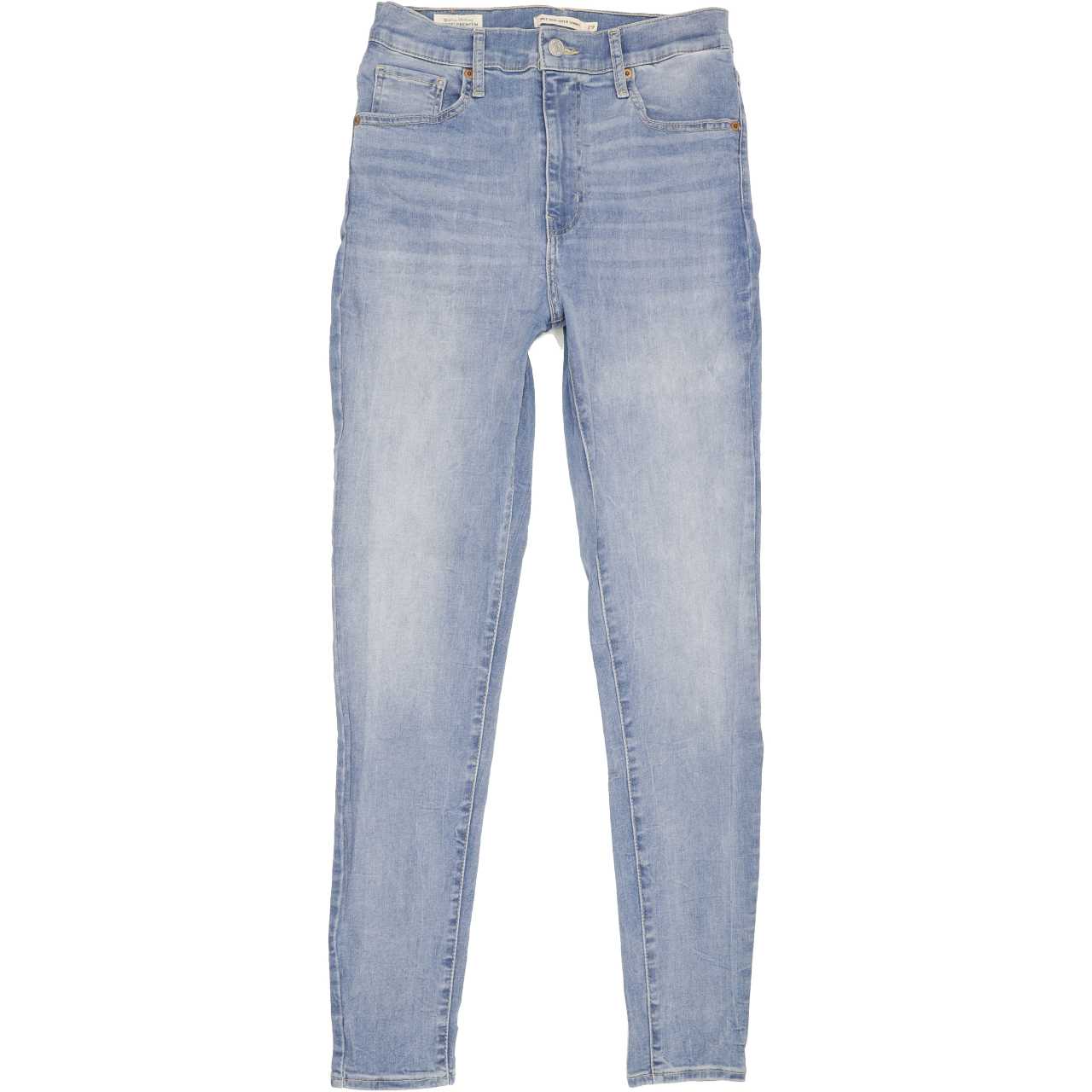 Levi's Mile High Rise Blue Skinny Stretch Jeans High Waisted W29 L30