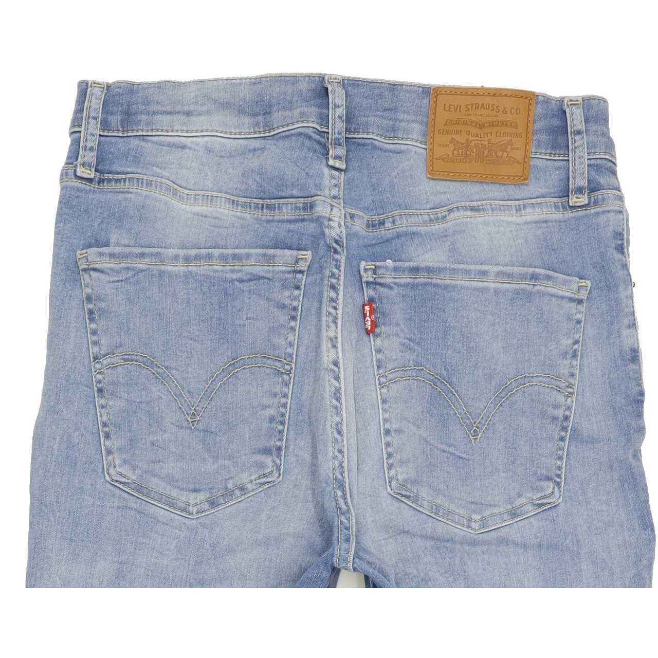 Levi's Mile High Rise Blue Skinny Stretch Jeans High Waisted W29 L30