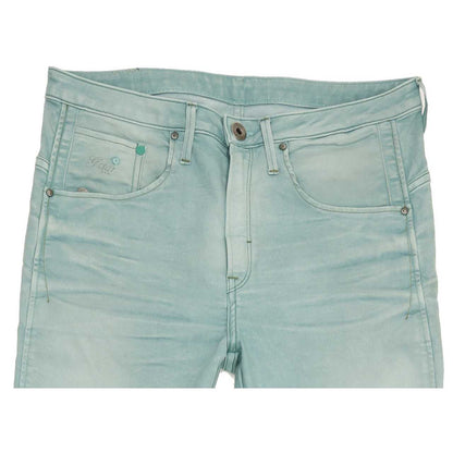 G-Star Arc 3D Women Green Tapered Regular Stretch Jeans W28 L34