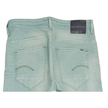G-Star Arc 3D Women Green Tapered Regular Stretch Jeans W28 L34