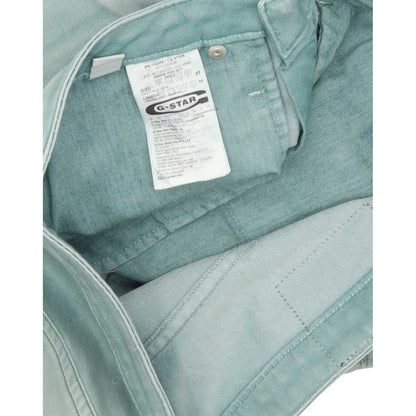 G-Star Arc 3D Women Green Tapered Regular Stretch Jeans W28 L34