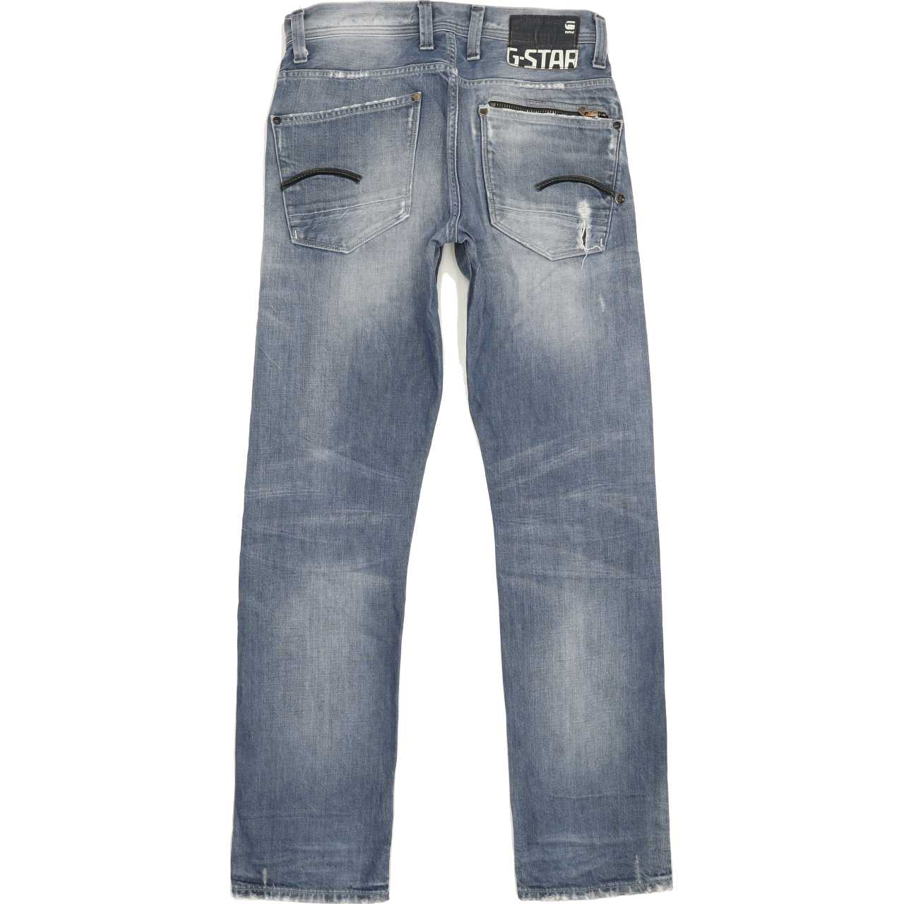 G-Star Men Blue Straight Regular Jeans W30 L33