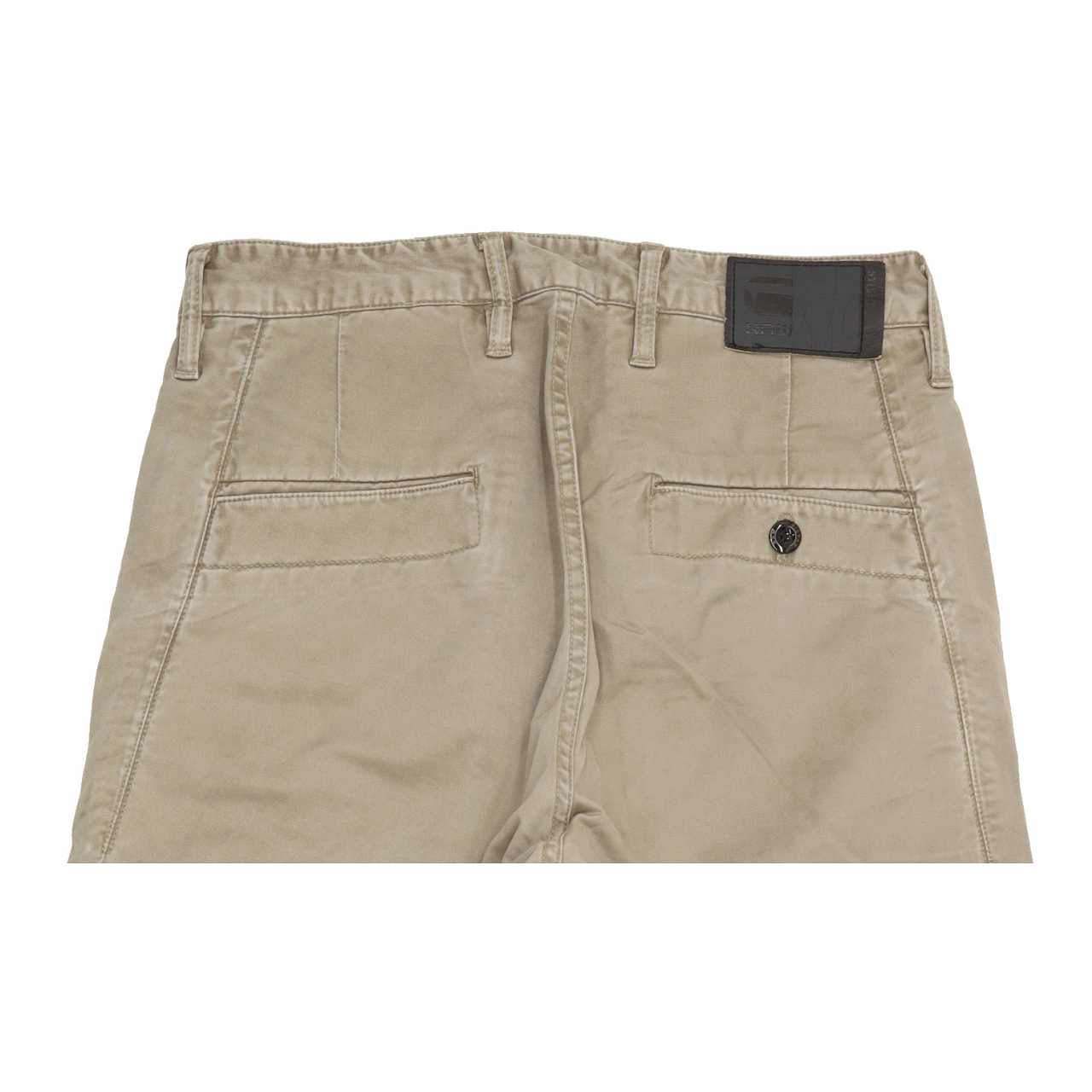 G-Star Broson Men Beige Tapered Chino Stretch Jeans W28 L30