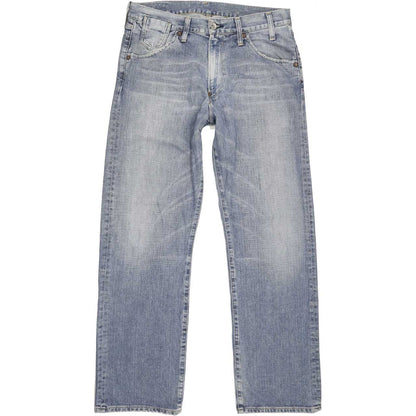 G-Star 3301 Shortcut Men Blue Straight Regular Jeans W33 L31