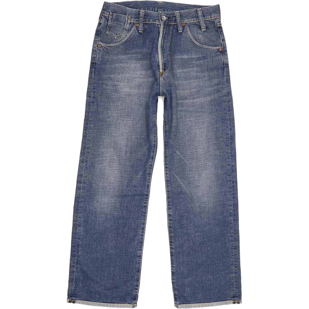 G-Star Shortcut Men Blue Straight Regular Jeans W30 L28