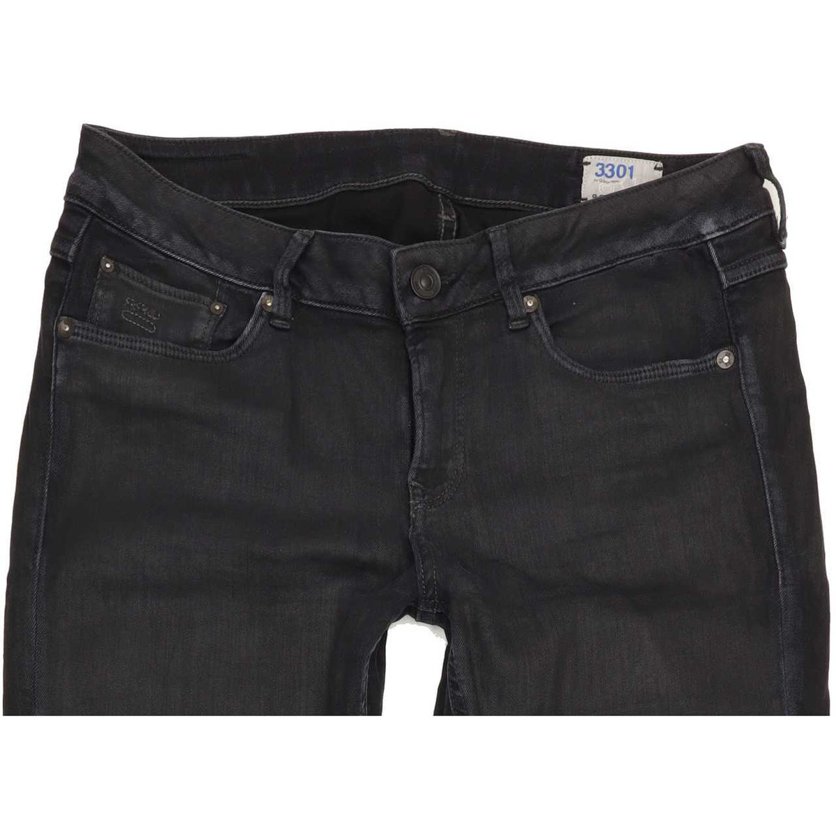 G-Star Contour Women Navy Skinny Slim Stretch Jeans W30 L32
