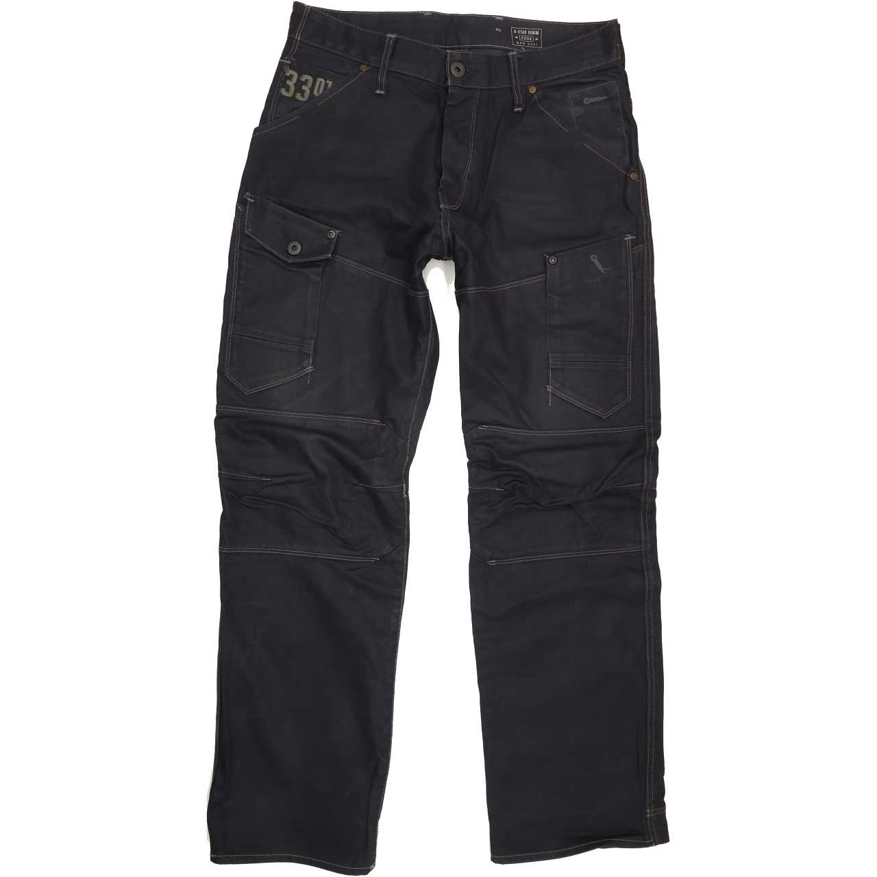 G-Star 3D Montana Men Navy Straight Regular Jeans W33 L31