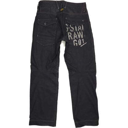G-Star 3D Montana Men Navy Straight Regular Jeans W33 L31