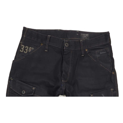 G-Star 3D Montana Men Navy Straight Regular Jeans W33 L31