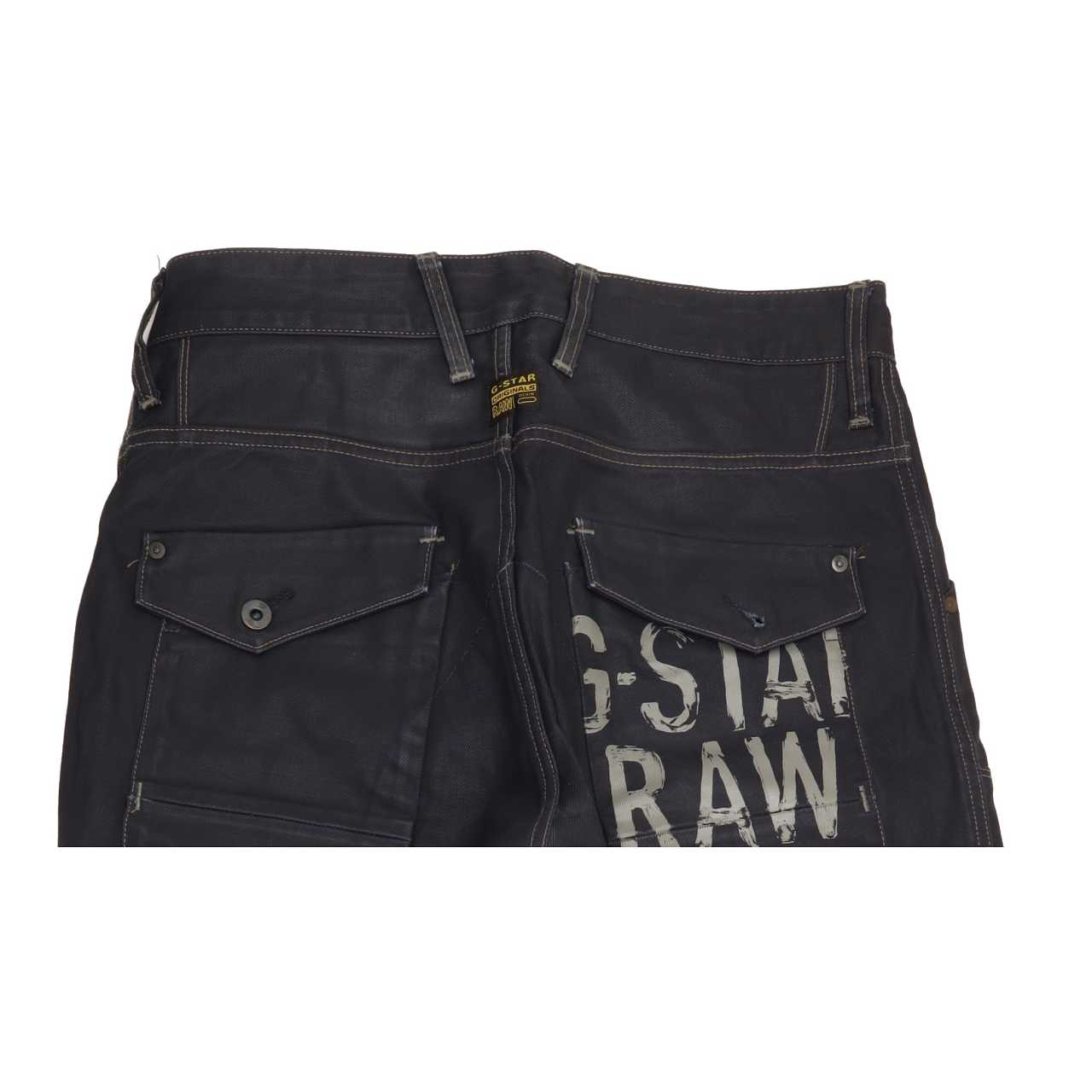 G-Star 3D Montana Men Navy Straight Regular Jeans W33 L31
