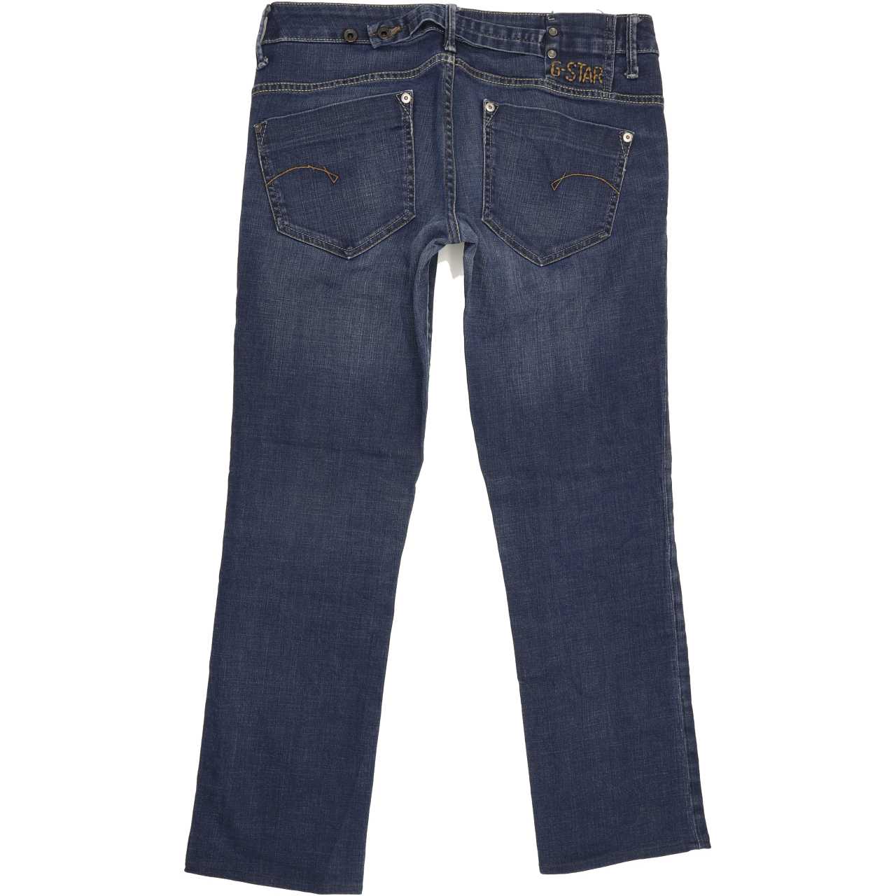 G-Star Midge Women Blue Straight Slim Stretch Jeans W31 L28