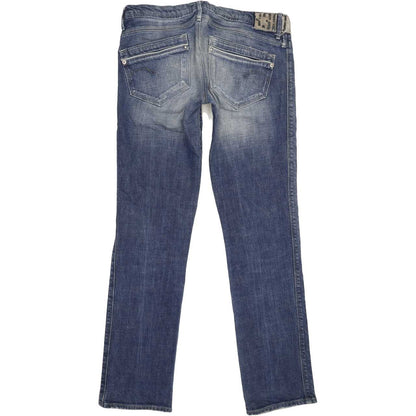 G-Star Saville Women Blue Straight Slim Stretch Jeans W32 L32