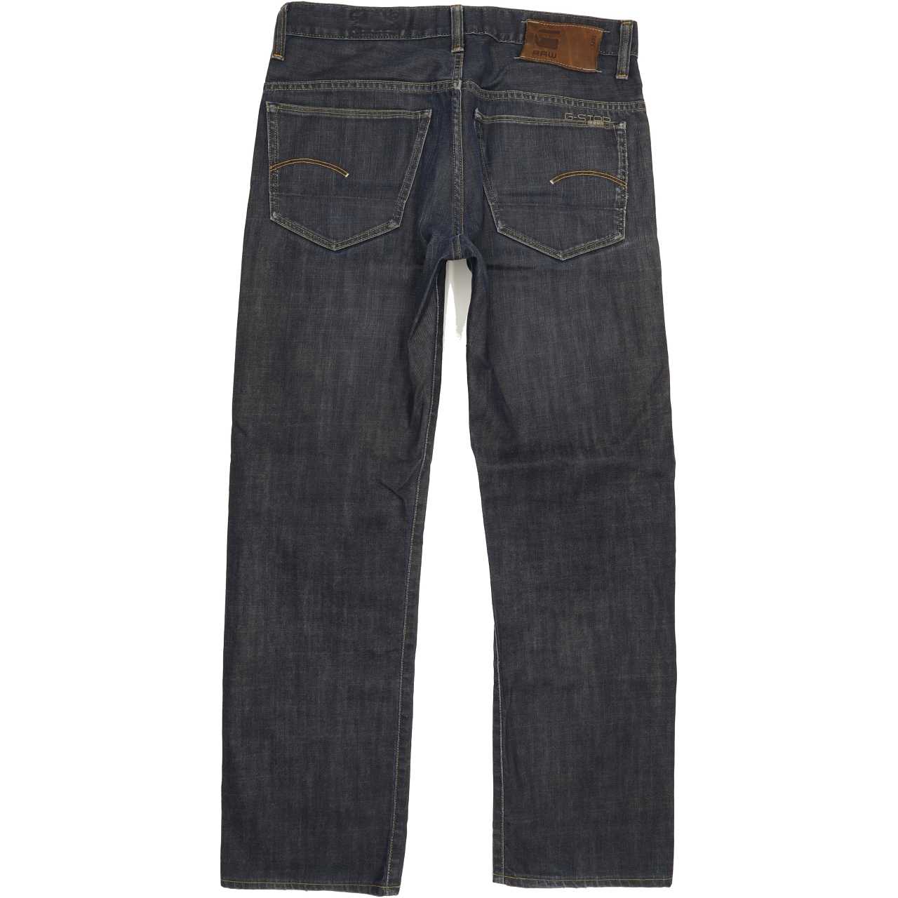 G-Star 3301 Men Blue Straight Regular Jeans W32 L30