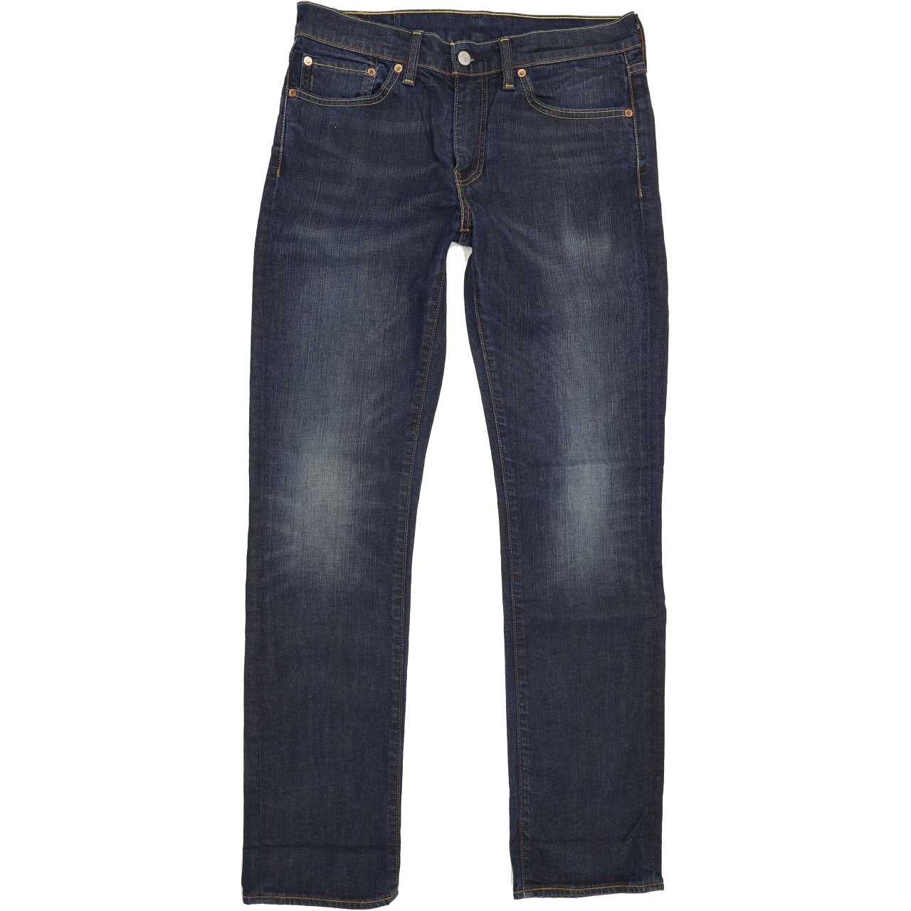 Levi's 511 Men Blue Straight Slim Stretch Jeans W32 L31