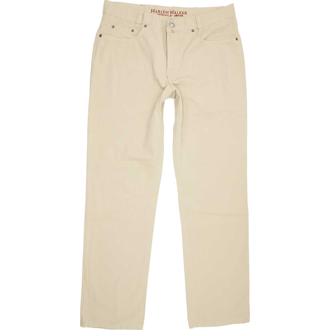 Joker Harlem Walker Men Beige Straight Regular Jeans W35 L32