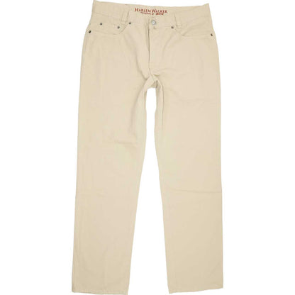 Joker Harlem Walker Men Beige Straight Regular Jeans W35 L32