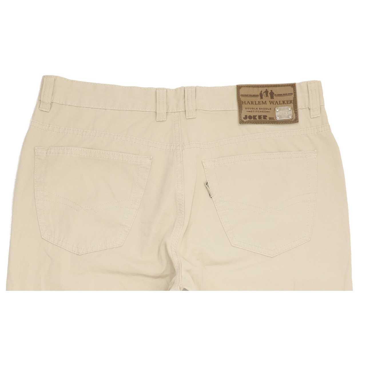 Joker Harlem Walker Men Beige Straight Regular Jeans W35 L32