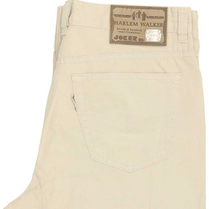 Joker Harlem Walker Men Beige Straight Regular Jeans W35 L32