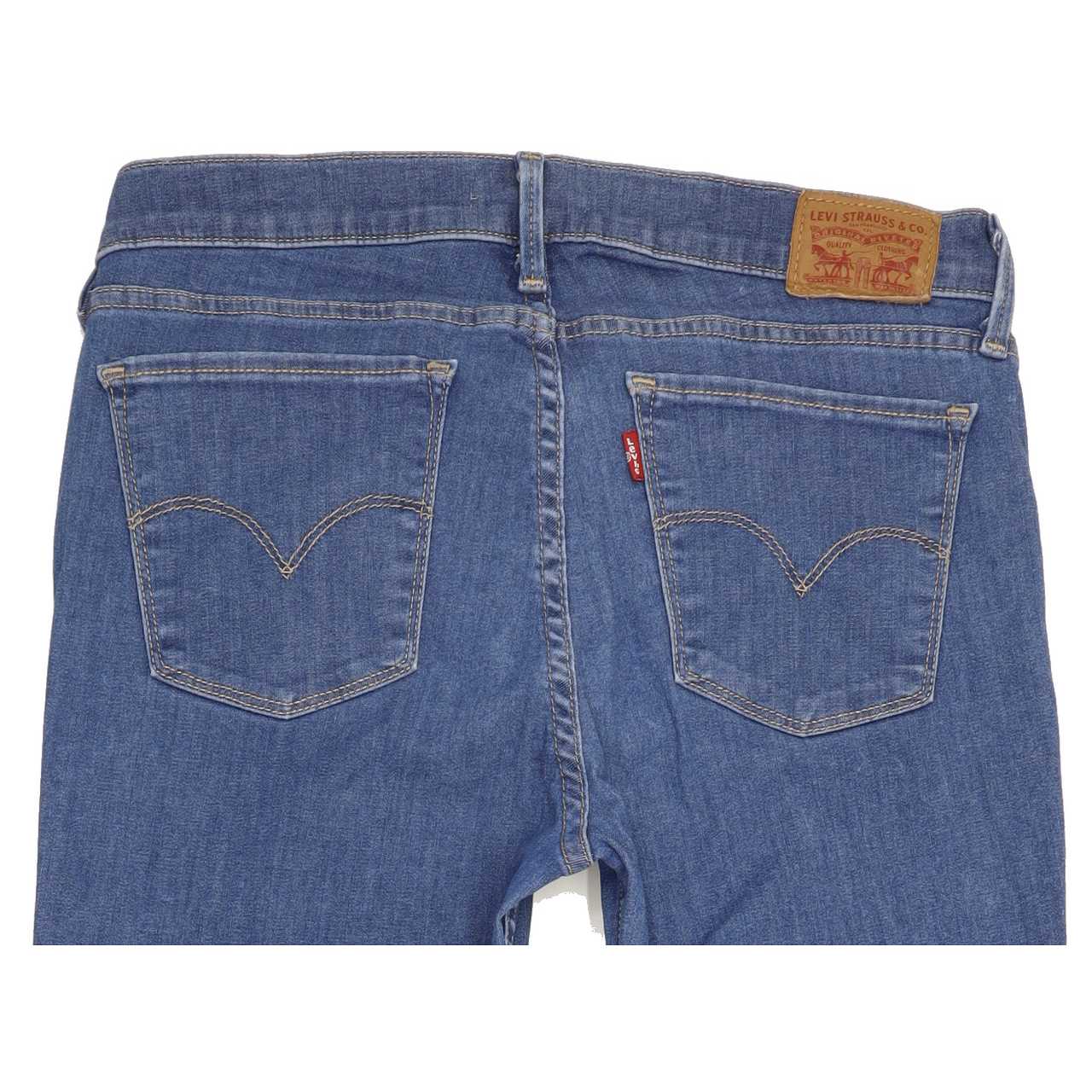 Levi's 710 Women Blue Skinny Slim Stretch Jeans W31 L31