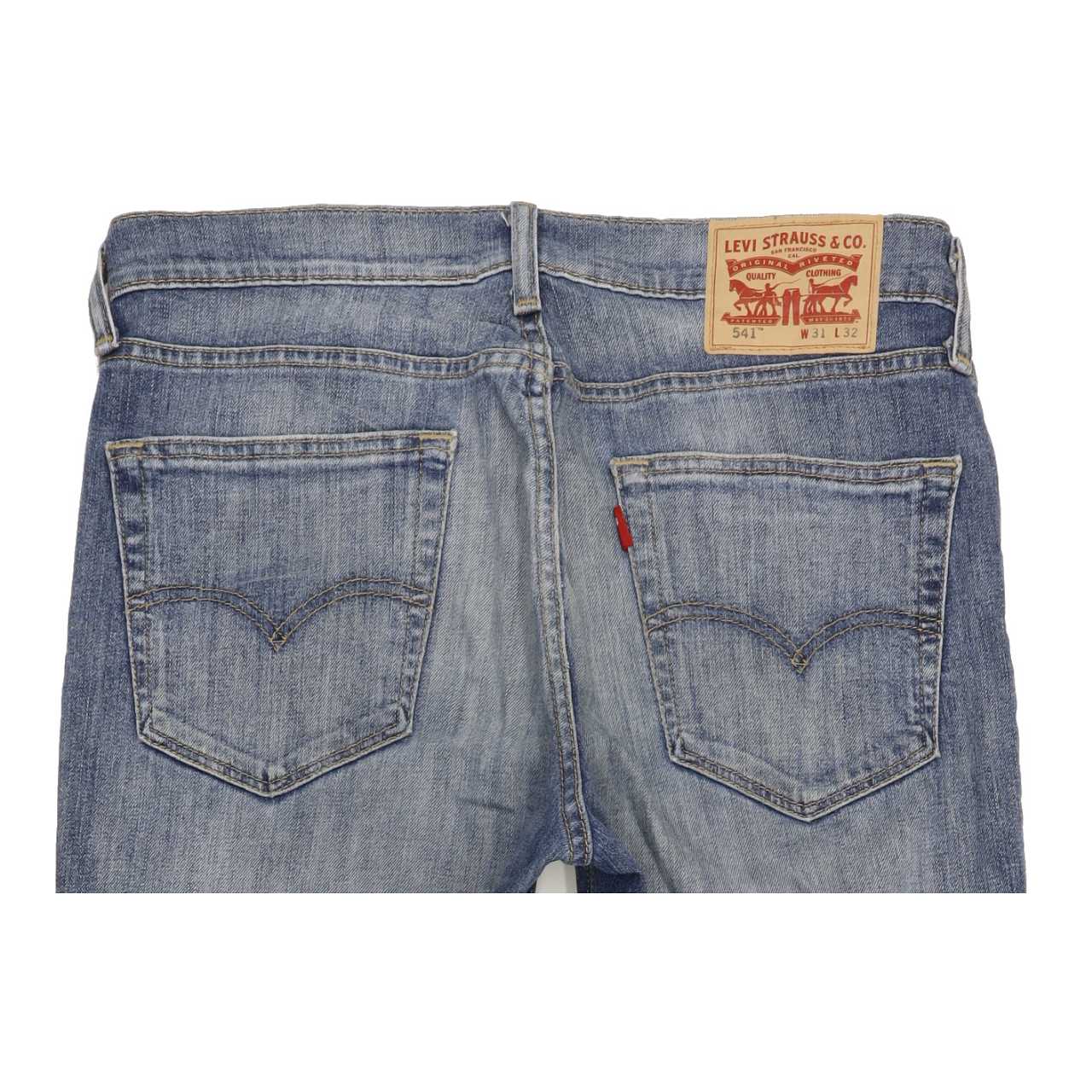 Levi's 541 Men Blue Straight Regular Stretch Jeans W31 L31