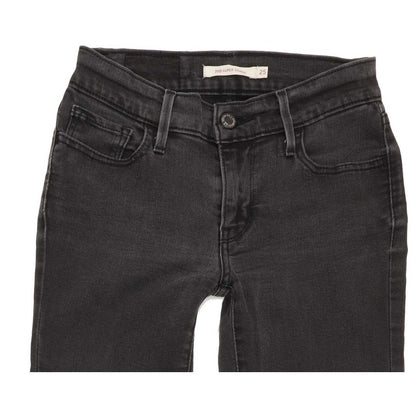 Levi's 710 Women Charcoal Skinny Slim Stretch Jeans W25 L34