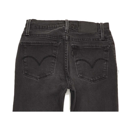 Levi's 710 Women Charcoal Skinny Slim Stretch Jeans W25 L34