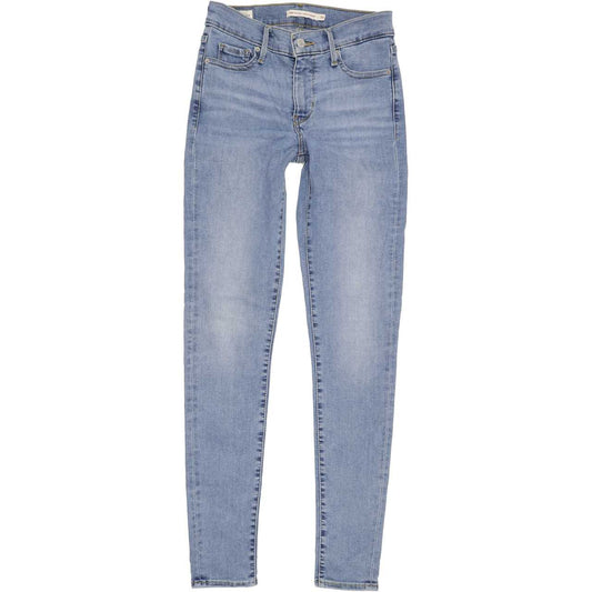 Levi's 310 Shaping High Rise Women Blue Skinny Stretch Jeans W26 L30