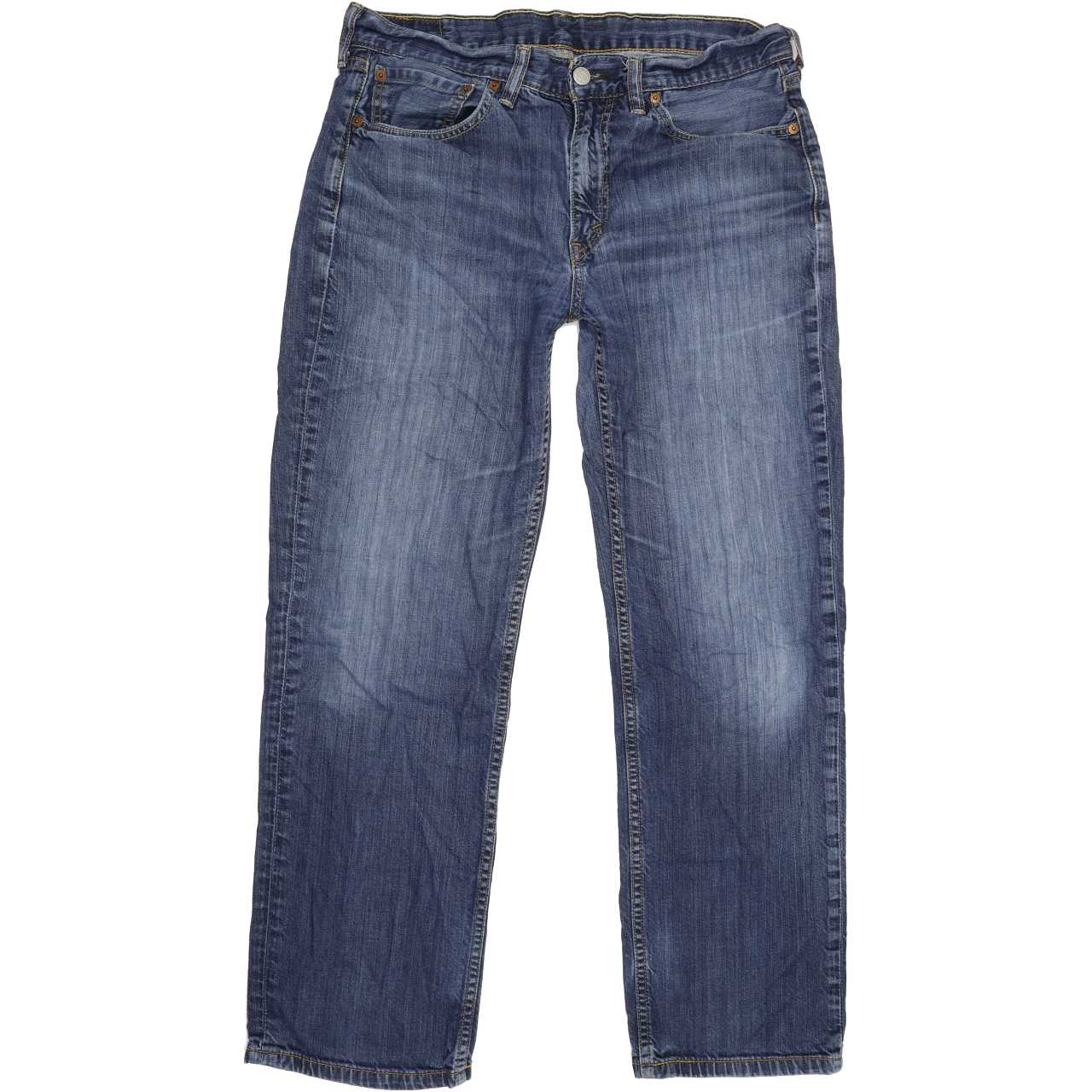 Levi's 514 Men Blue Straight Slim Jeans W34 L29