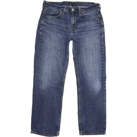 Levi's 514 Men Blue Straight Slim Jeans W34 L29