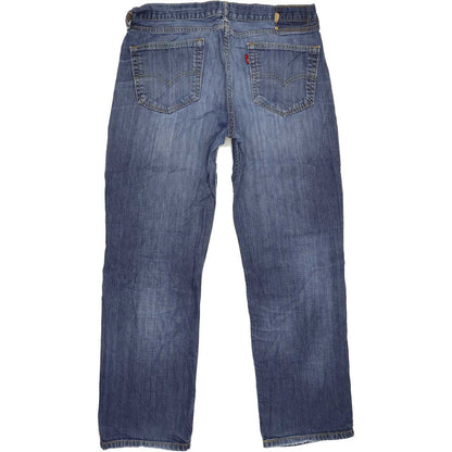 Levi's 514 Men Blue Straight Slim Jeans W34 L29
