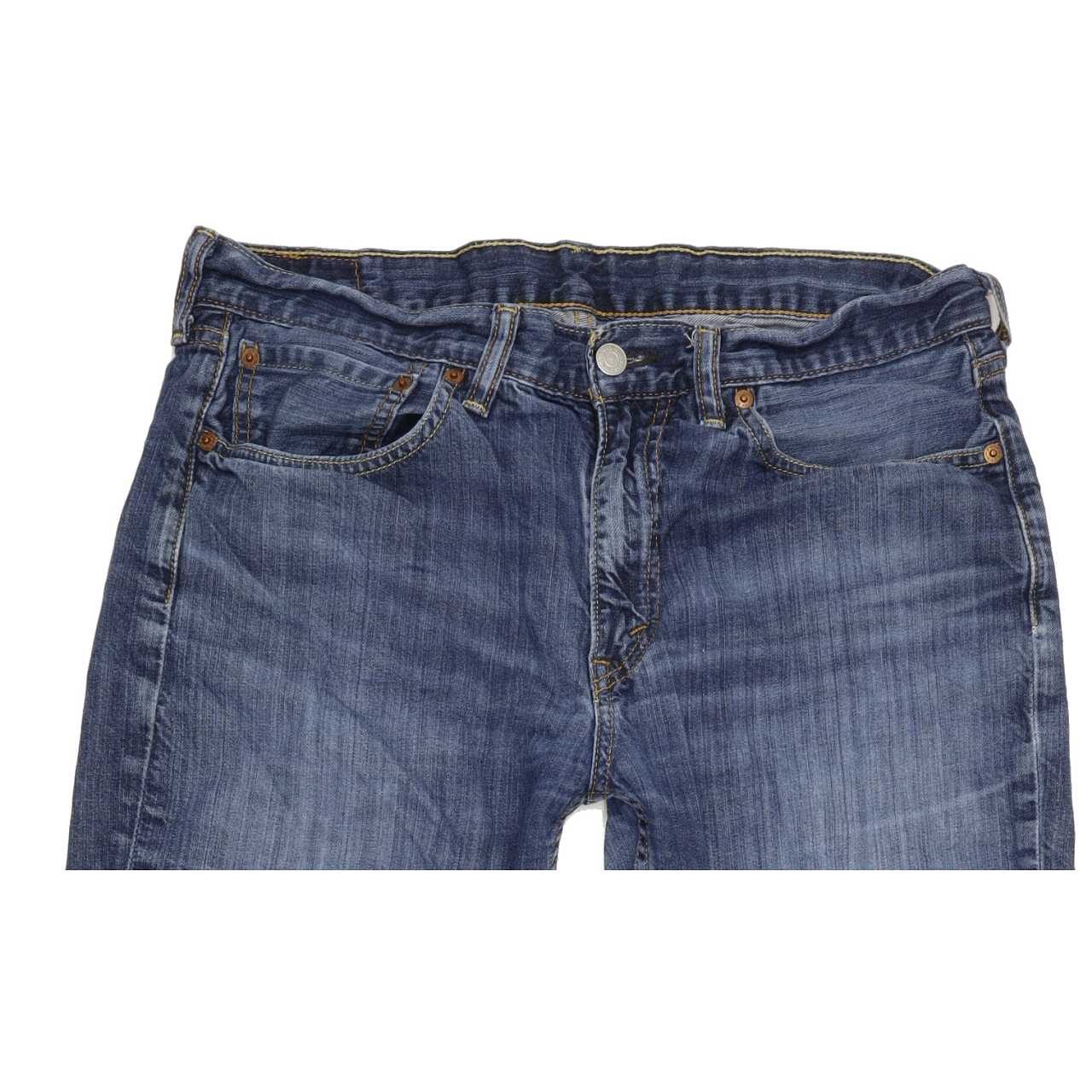 Levi's 514 Men Blue Straight Slim Jeans W34 L29