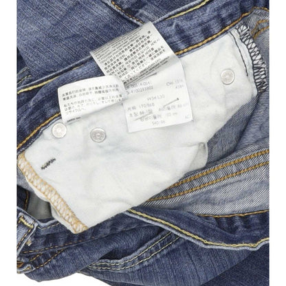 Levi's 514 Men Blue Straight Slim Jeans W34 L29