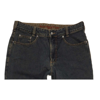 Joker Double Saddle Stitched Men Blue Straight Regular Jeans W34 L35