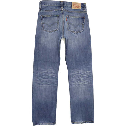 Levi's 506 Men Blue Straight Regular Jeans W32 L31