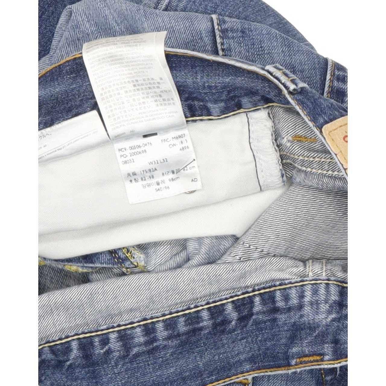 Levi's 506 Men Blue Straight Regular Jeans W32 L31