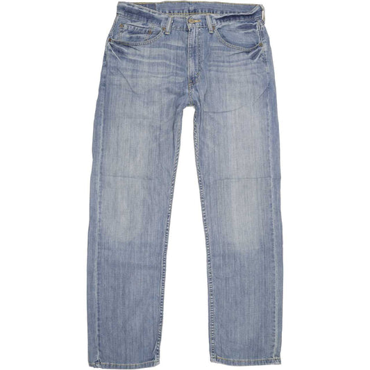 Levi's 505 Men Blue Straight Regular Jeans W34 L31