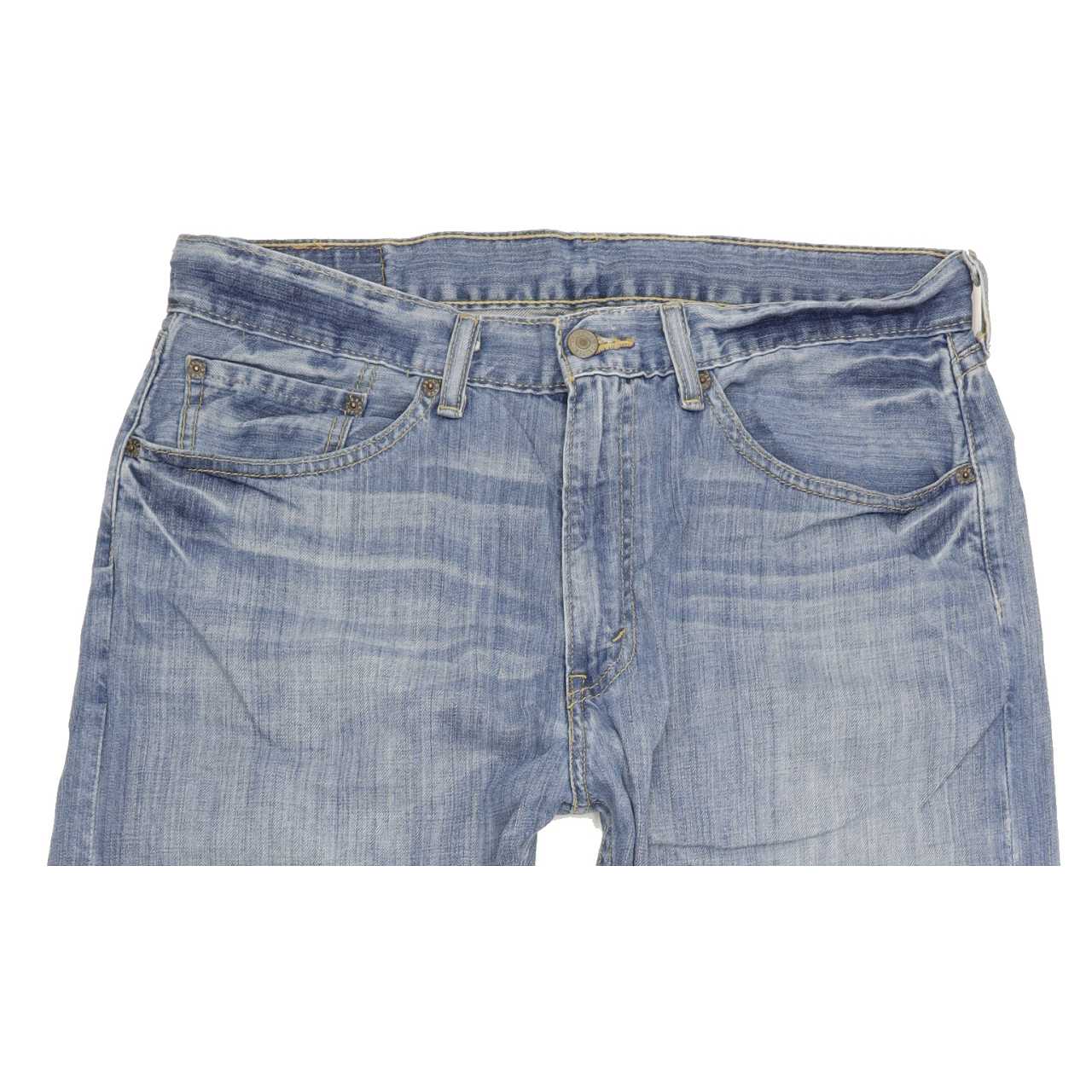 Levi's 505 Men Blue Straight Regular Jeans W34 L31