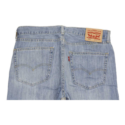 Levi's 505 Men Blue Straight Regular Jeans W34 L31