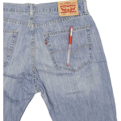 Levi's 505 Men Blue Straight Regular Jeans W34 L31
