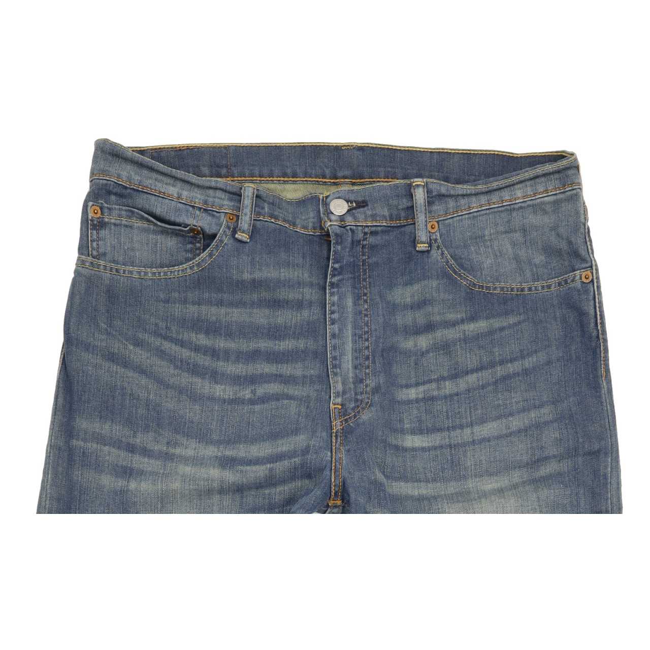 Levi's 751 Men Blue Straight Regular Stretch Jeans W36 L31