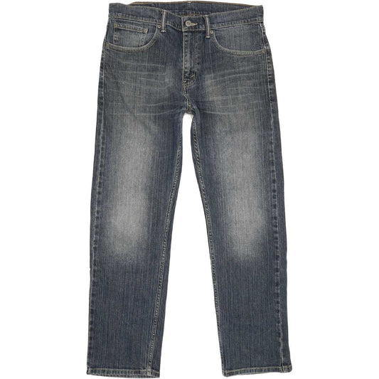 Levi's 505 Men Blue Straight Regular Stretch Jeans W32 L29