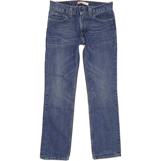 Levi's 511 Men Blue Straight Slim Jeans W34 L32