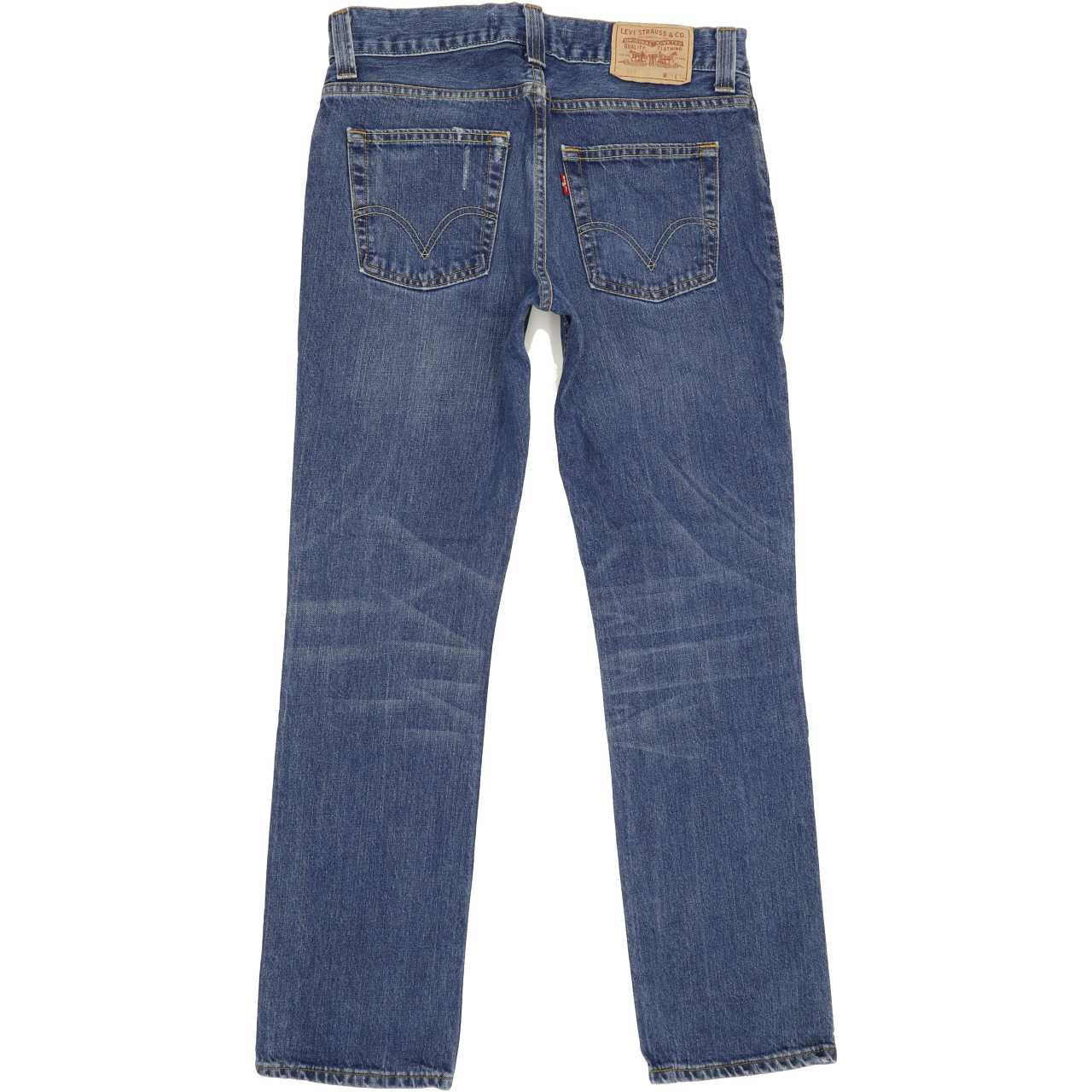 Levi's 511 Men Blue Straight Slim Jeans W34 L32
