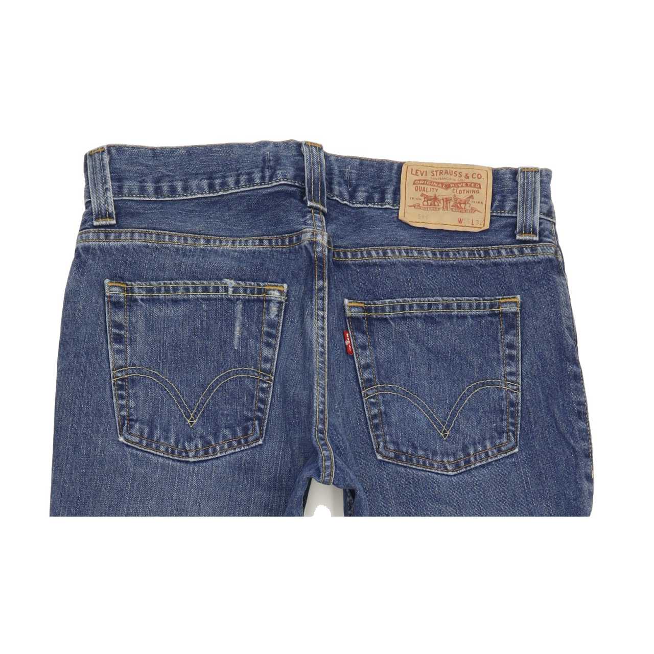 Levi's 511 Men Blue Straight Slim Jeans W34 L32