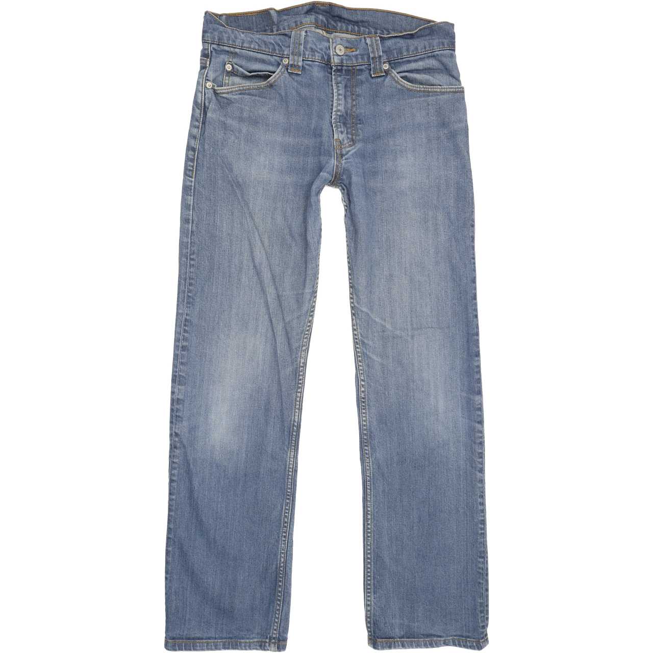 Levi's 506 Men Blue Straight Regular Stretch Jeans W32 L30