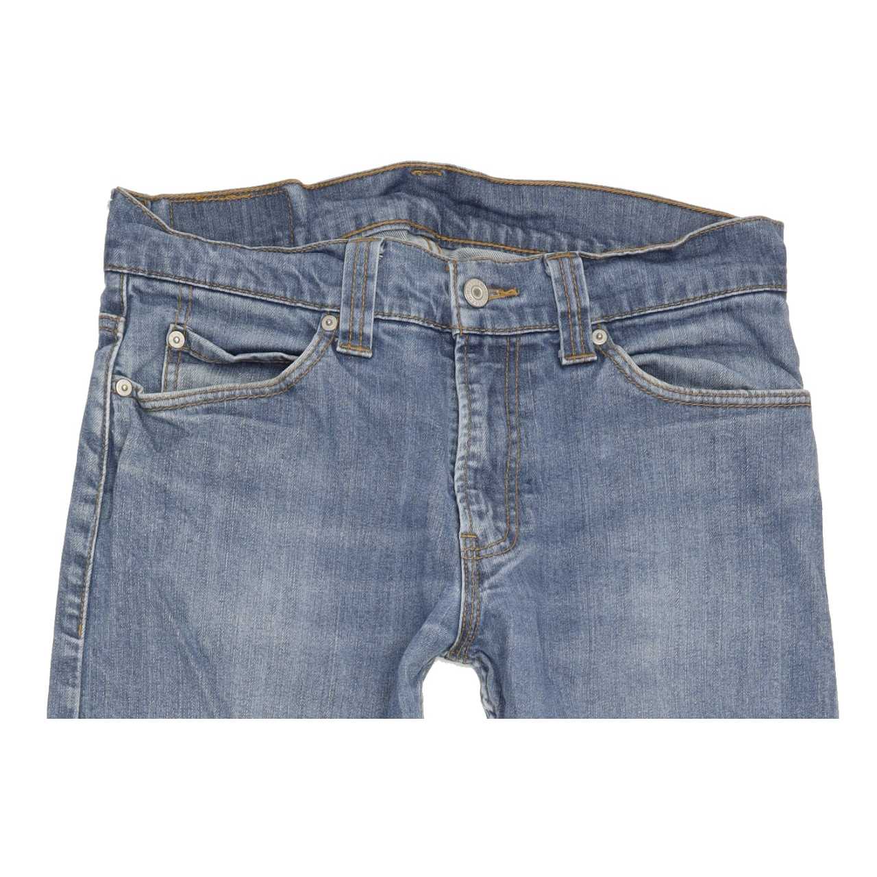 Levi's 506 Men Blue Straight Regular Stretch Jeans W32 L30